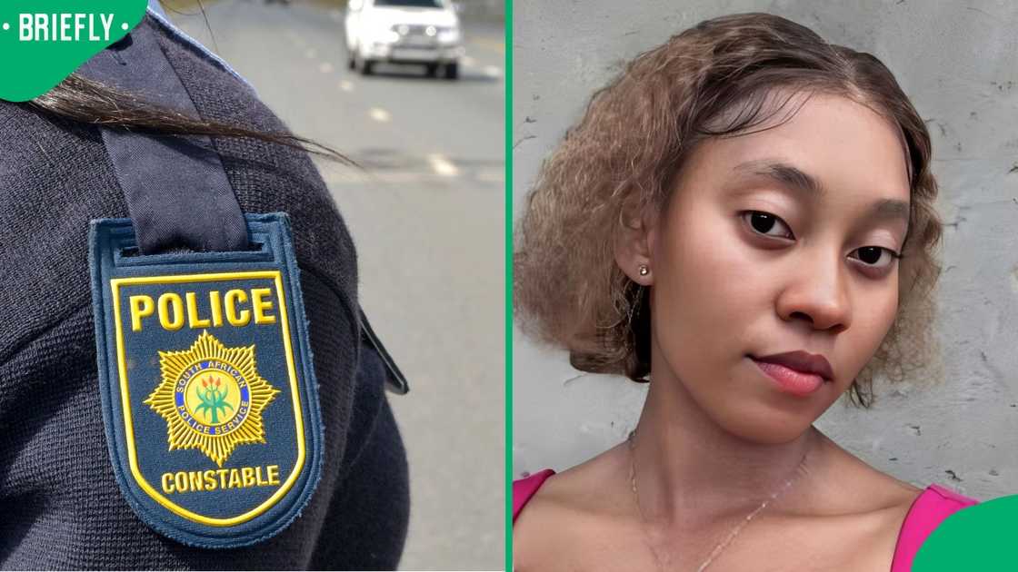 Constable Mpho Sehloho was found safe and unharmed Constable Mpho Sehloho was found safe and unharmed