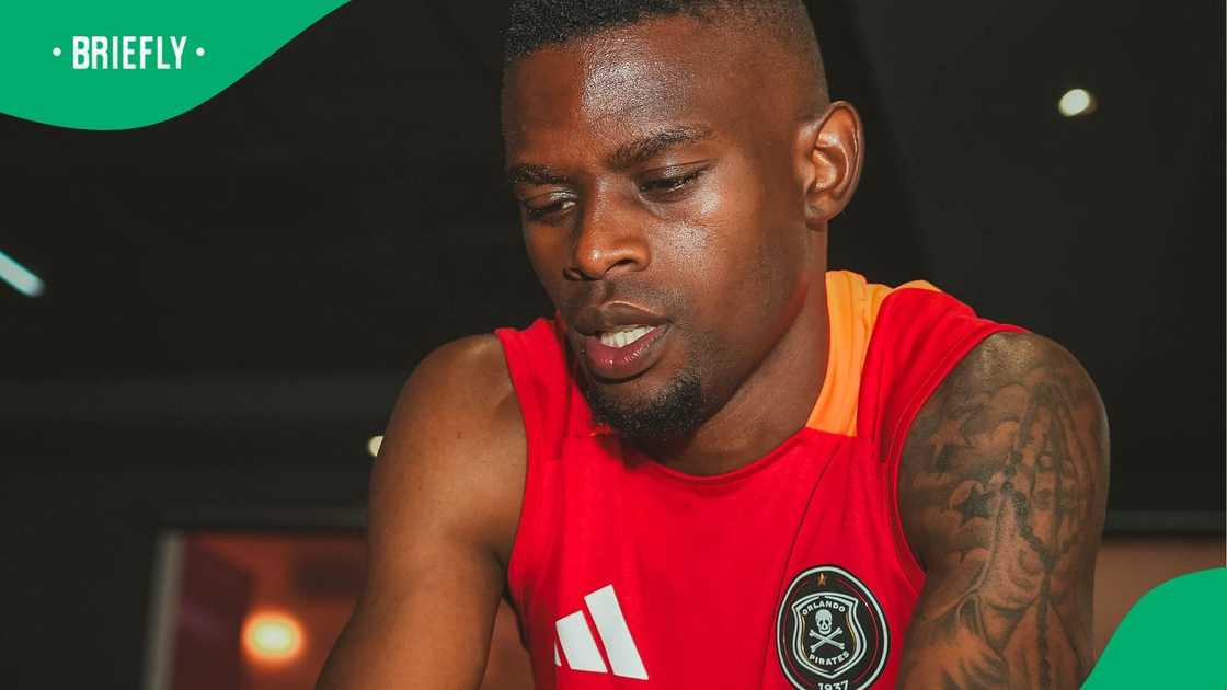 Orlando Pirates, Innocent Maela, Premier Soccer League Orlando Pirates, Innocent Maela, Premier Soccer League