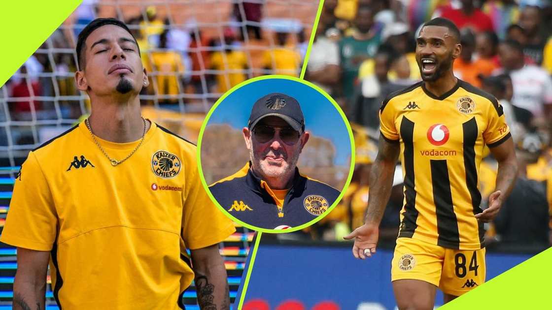 Kaizer Chiefs stars Gaston Sirino and Inacio Miguel are reportedly causing issues for Nasreddine Nabi's side.