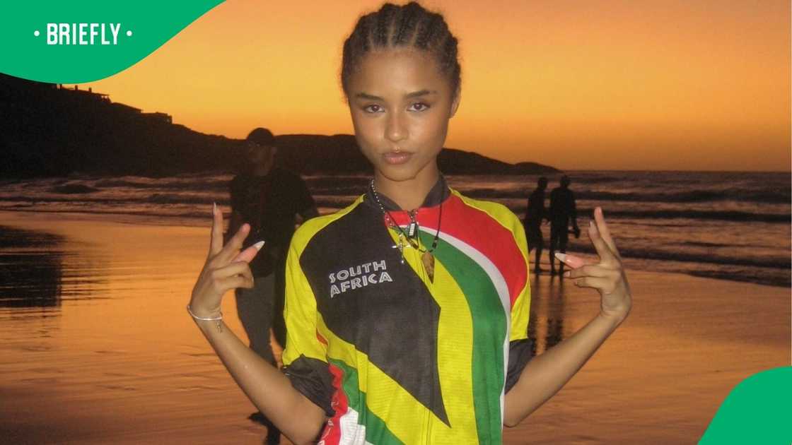 Tyla is enjoying her time in Jamaica Tyla is enjoying her time in Jamaica