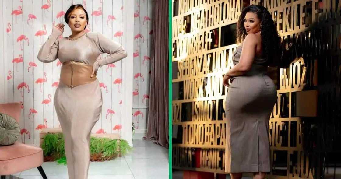 Phindile Gwala looked gorgeous in her recent picture. Phindile Gwala looked gorgeous in her recent picture.