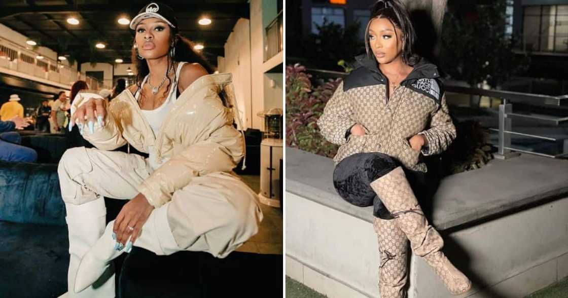 DJ Zinhle and Nadia Nakai look like twins, claims fans. DJ Zinhle and Nadia Nakai look like twins, claims fans.