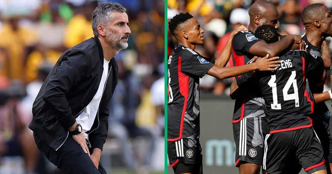 Orlando Pirates coach José Riveiro wants CAF Champions League spot.