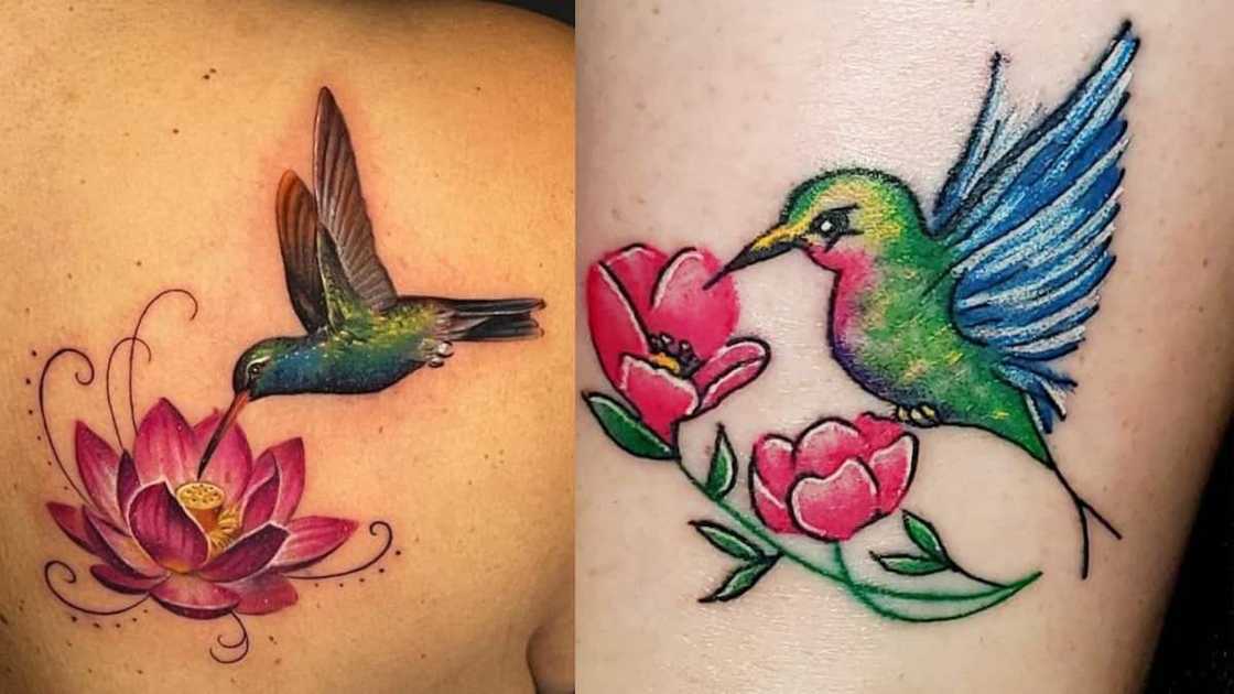 Floral ink designs Floral ink designs