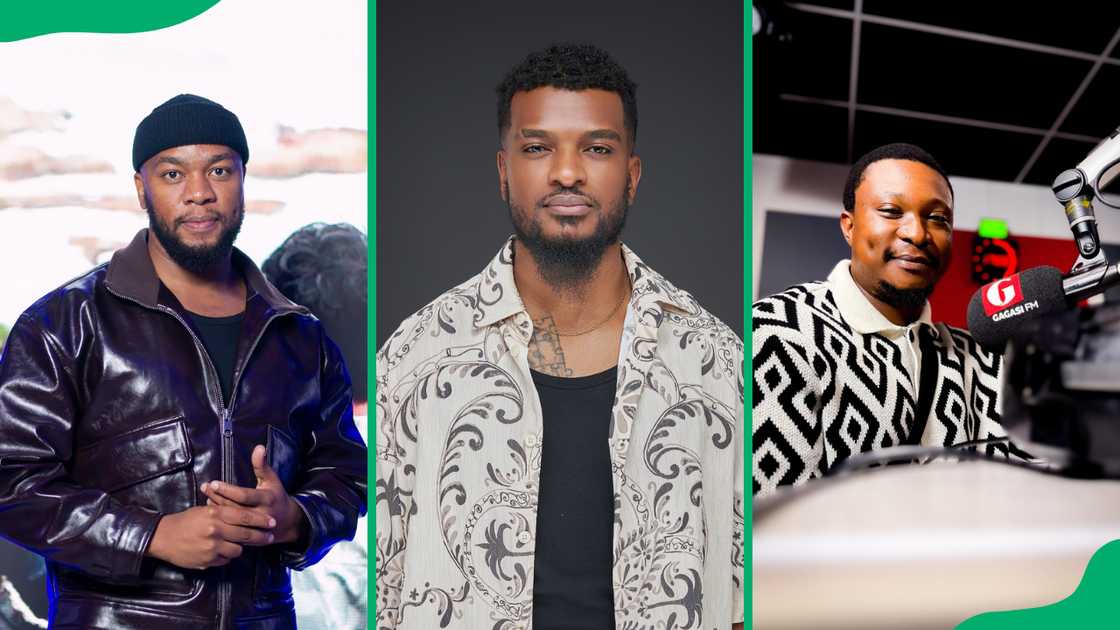 Thembinkosi, Thabiso, and Luthando are among the Adulting main cast