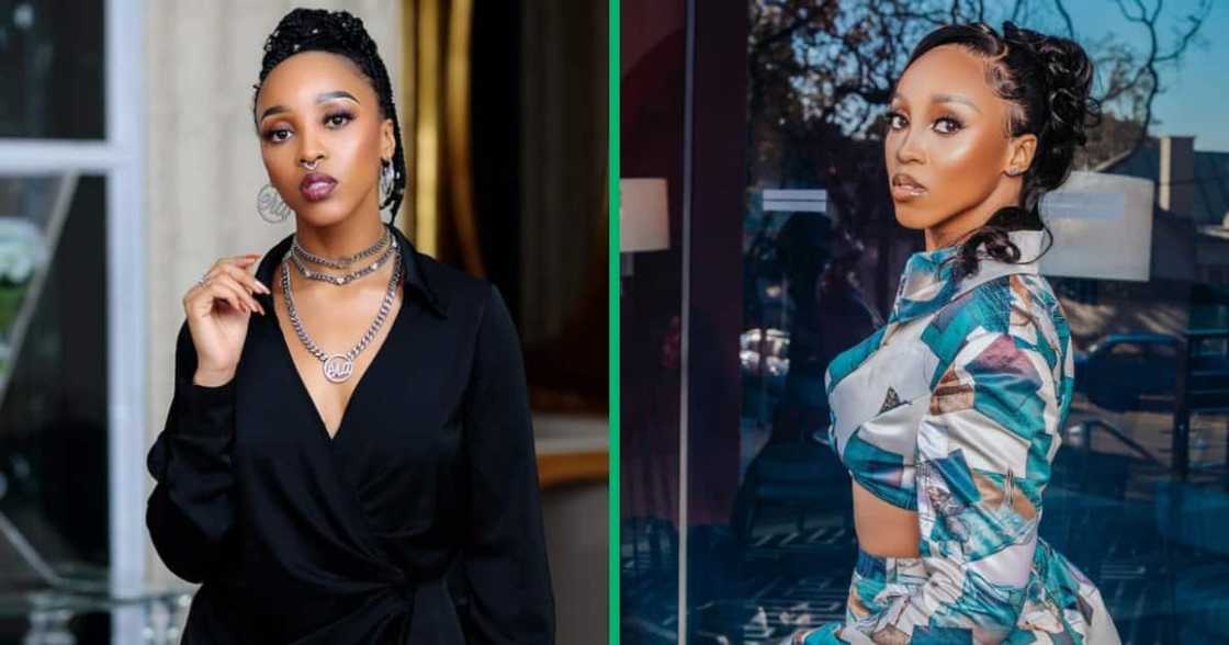 Sbahle Mpisane opened up about why she had a breast implant done Sbahle Mpisane opened up about why she had a breast implant done