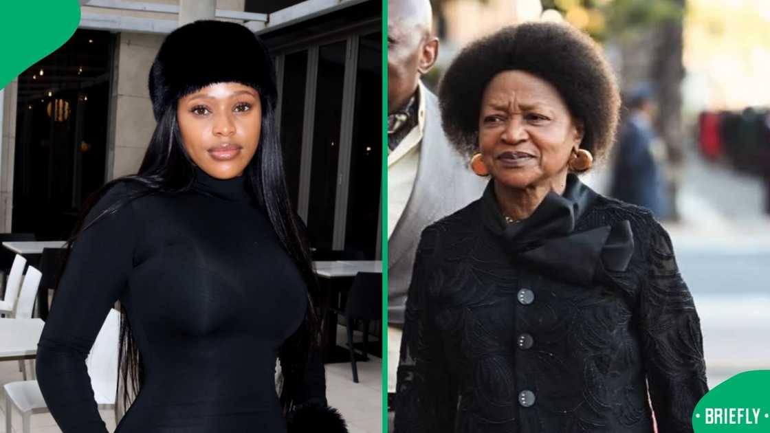 Mzansi revisited Natasha Thahane's unding scandal with Baleka Mbete Mzansi revisited Natasha Thahane's unding scandal with Baleka Mbete