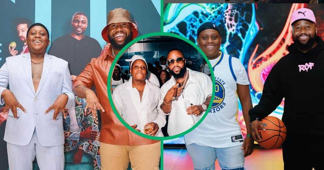 Carpo and Cassper Nyovest have been bestfriends for 20-years. Carpo and Cassper Nyovest have been bestfriends for 20-years.
