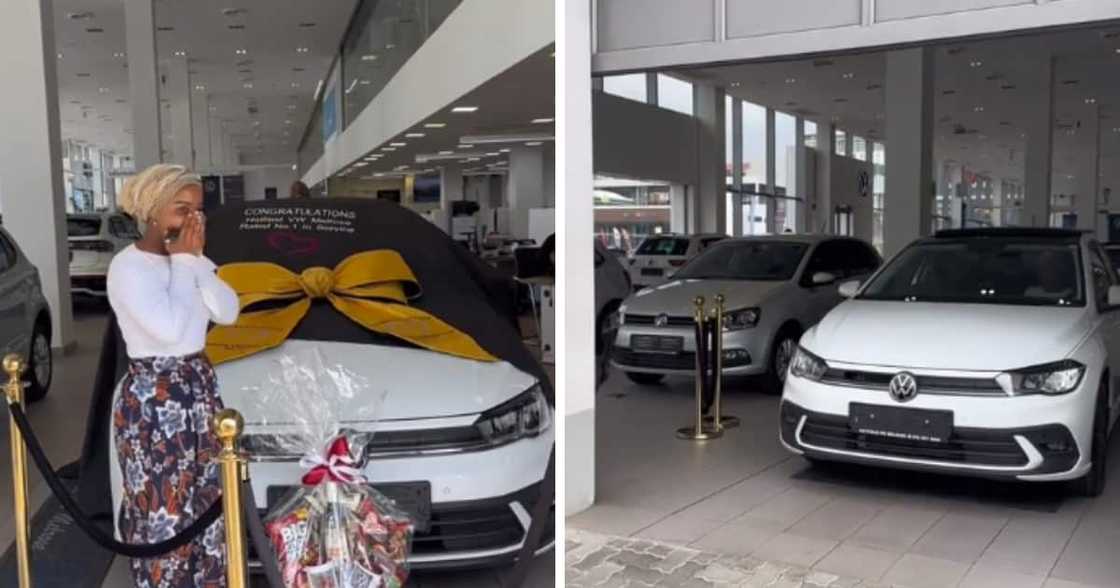 Woman buys new VW Polo Life TSI on TikTok