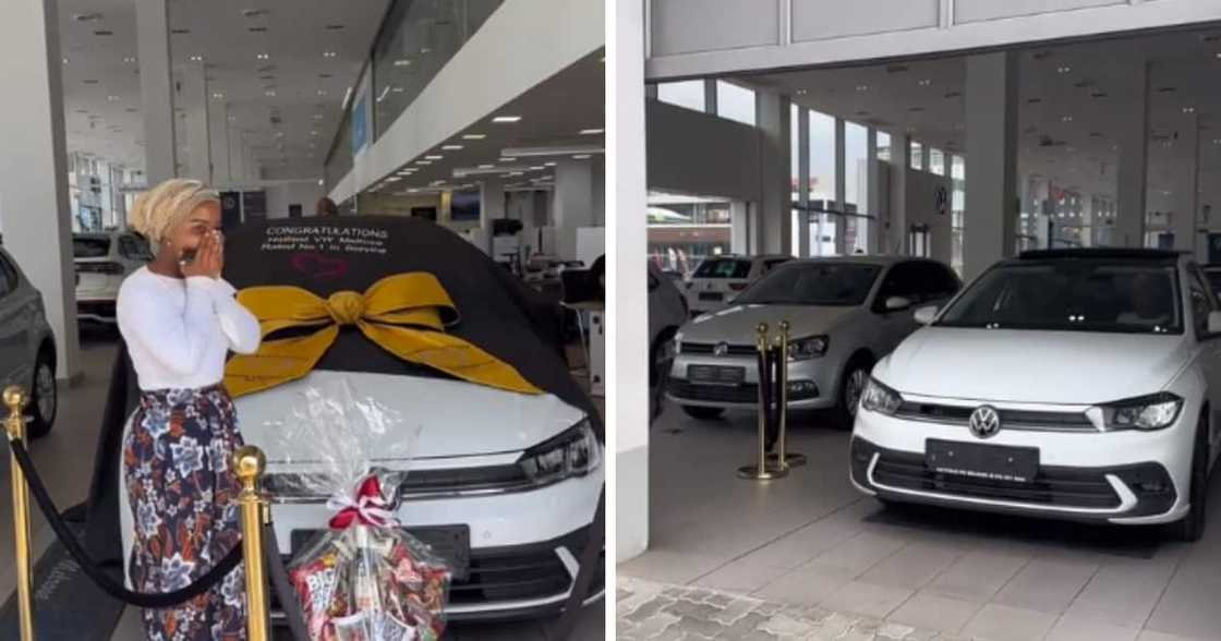 Woman buys new VW Polo Life TSI on TikTok Woman buys new VW Polo Life TSI on TikTok