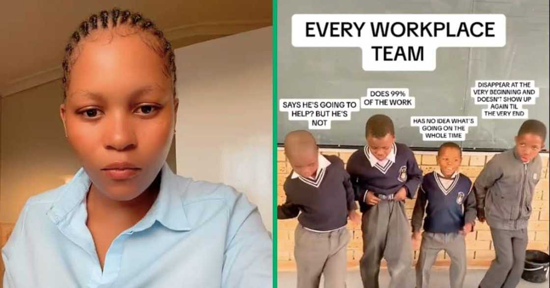 A Zamdela teacher posted her pupils dancing in a video A Zamdela teacher posted her pupils dancing in a video