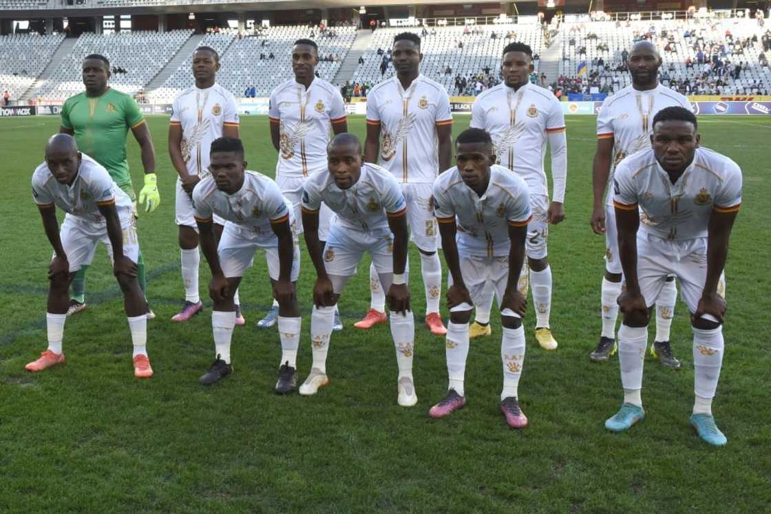CAF Confederation Cup hopefuls Royal AM pose before a South African league match. CAF Confederation Cup hopefuls Royal AM pose before a South African league match.