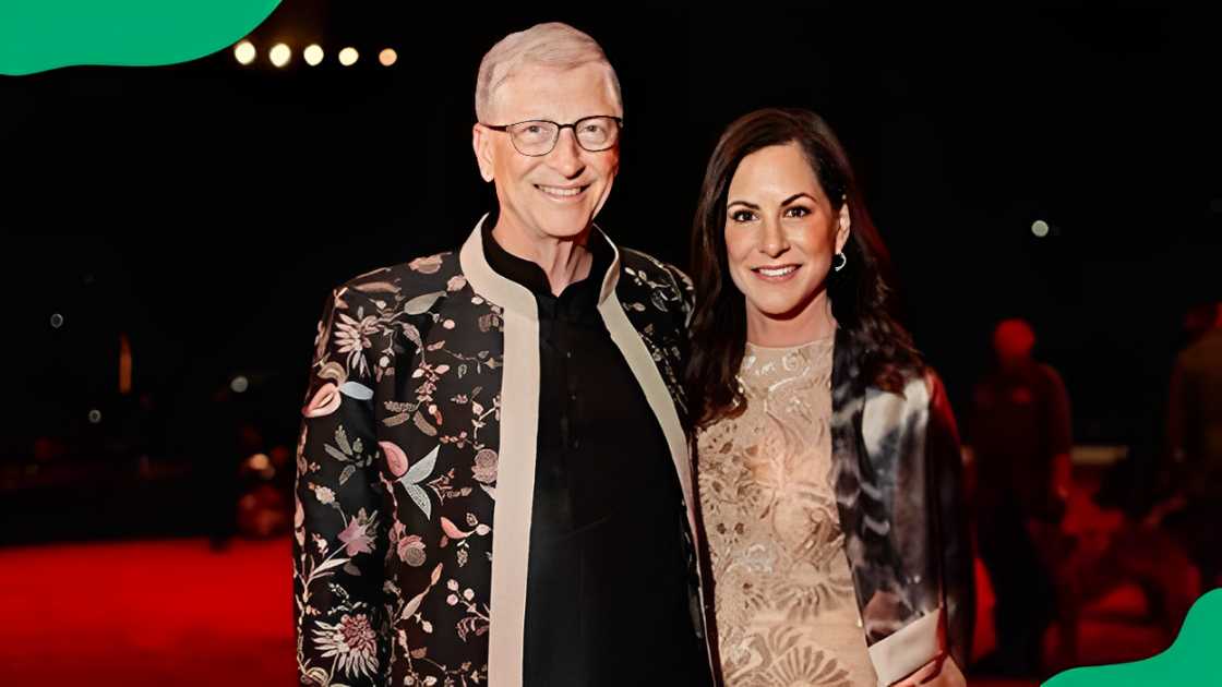 Paula Hurd and her boyfriend, Bill Gates. Paula Hurd and her boyfriend, Bill Gates.