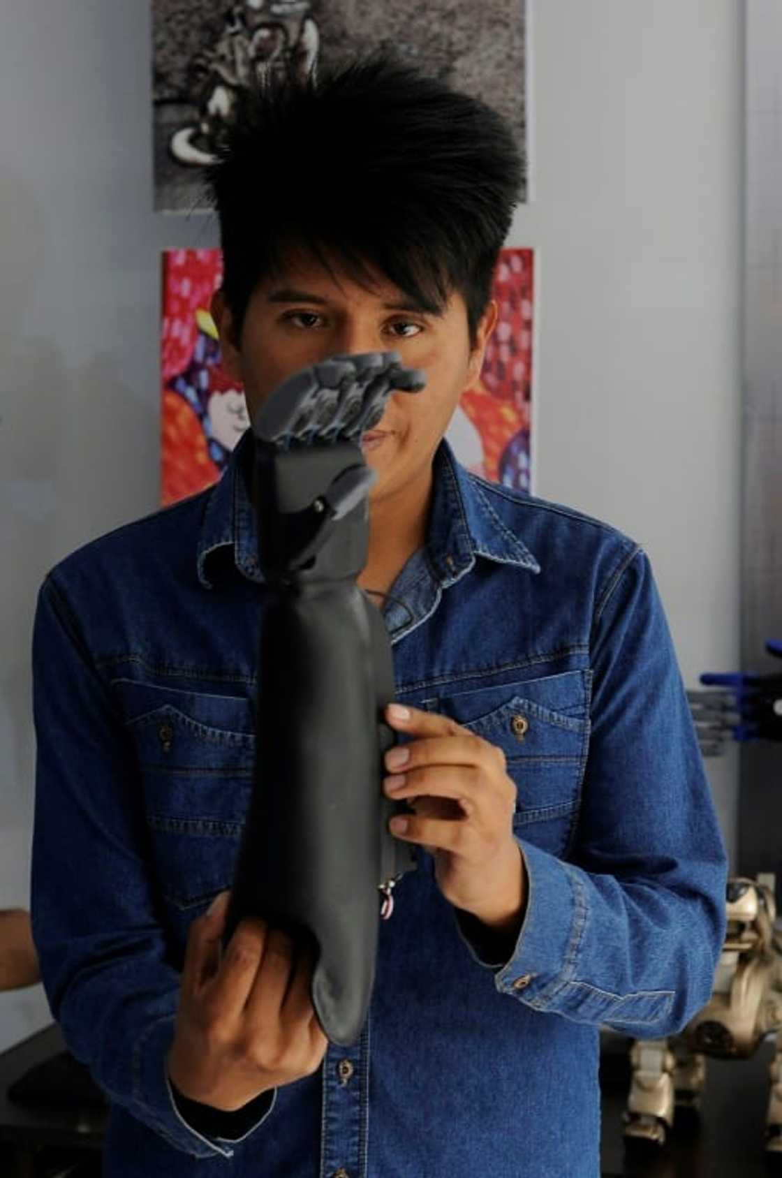 Bolivian engineer and robotics expert Roly Mamani got his start in robotics by making a toy car as a child Bolivian engineer and robotics expert Roly Mamani got his start in robotics by making a toy car as a child