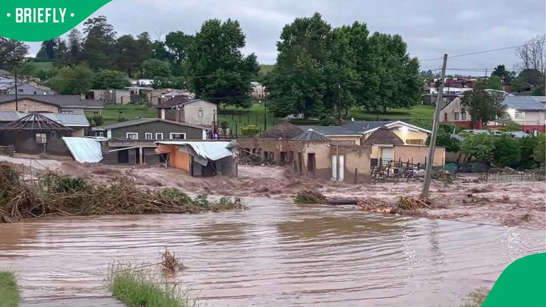 Severe flooding in New Hanover, KwaZulu-Natal, left three people missing Severe flooding in New Hanover, KwaZulu-Natal, left three people missing