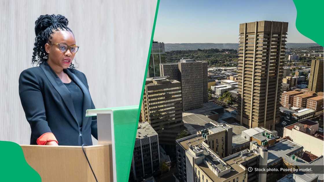 Tshwane Mayor Nasiphi Moya outlined her rescue plan for the city Tshwane Mayor Nasiphi Moya outlined her rescue plan for the city