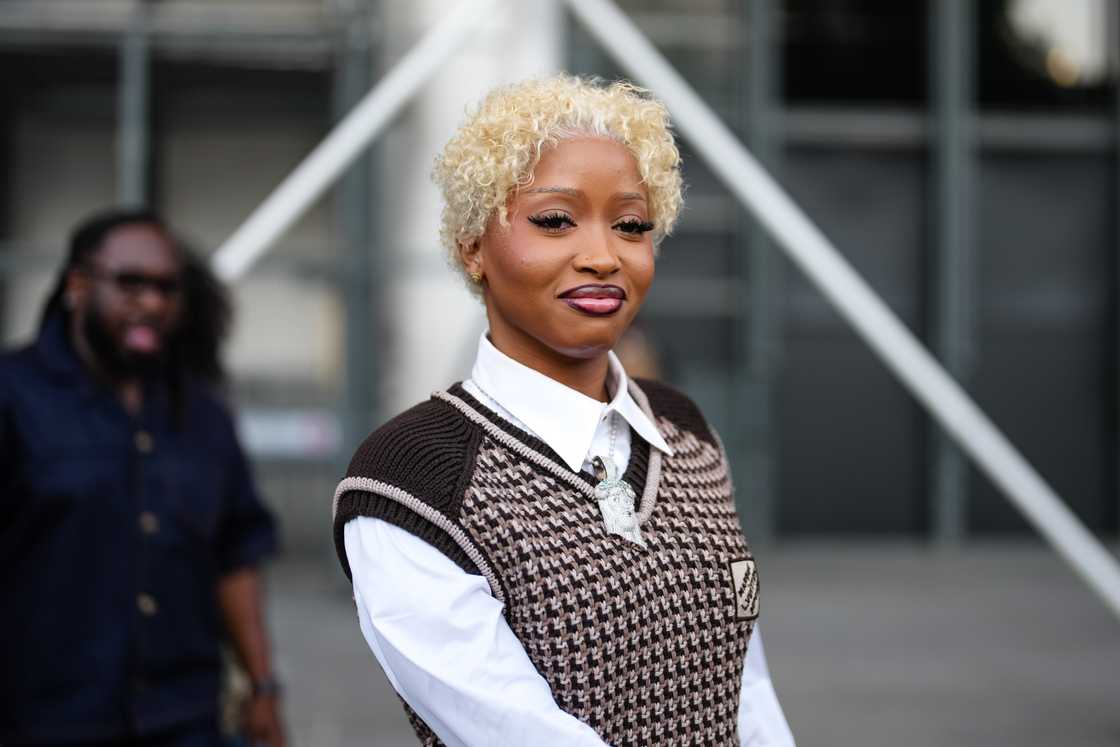 Uncle Waffles was spotted with Tyla. Uncle Waffles was spotted with Tyla.