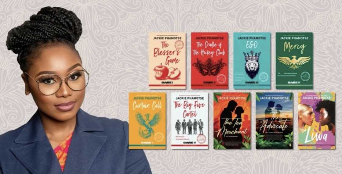 Jackie Phamotse spoke about her new book