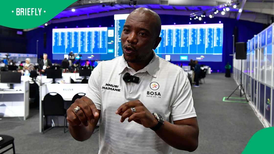 Build One South Africa leader Mmusi Maimane Build One South Africa leader Mmusi Maimane