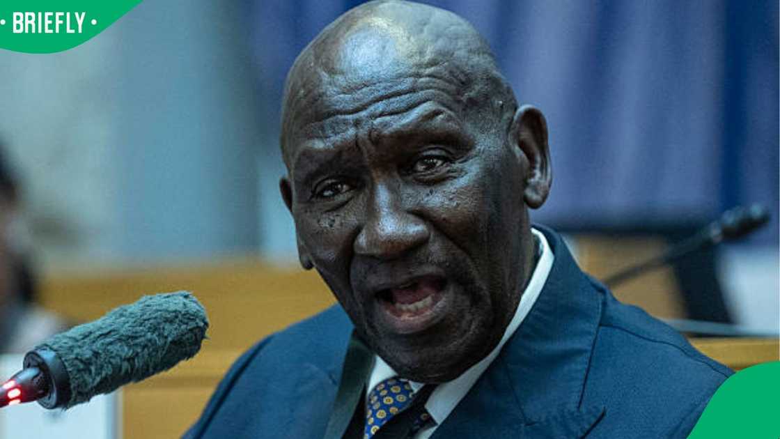 A pic of Bheki Cele A pic of Bheki Cele