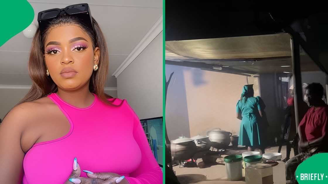 The woman shared a video showing family members busy with preparations and said they woke up at 4 AM