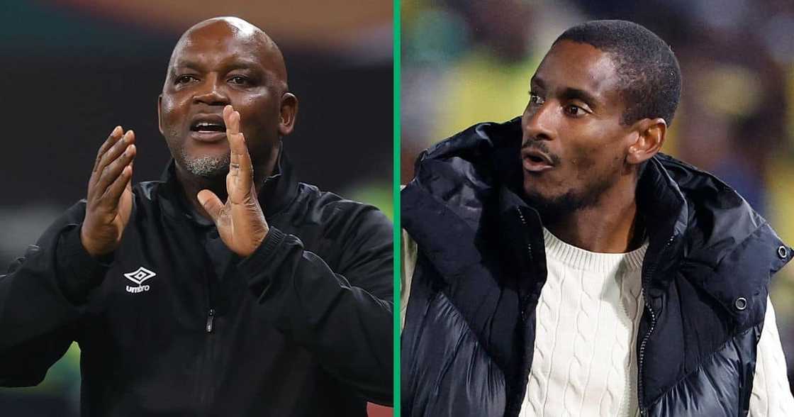 Pitso Mosimane is a fan of Rhulani Mokwena. Pitso Mosimane is a fan of Rhulani Mokwena.