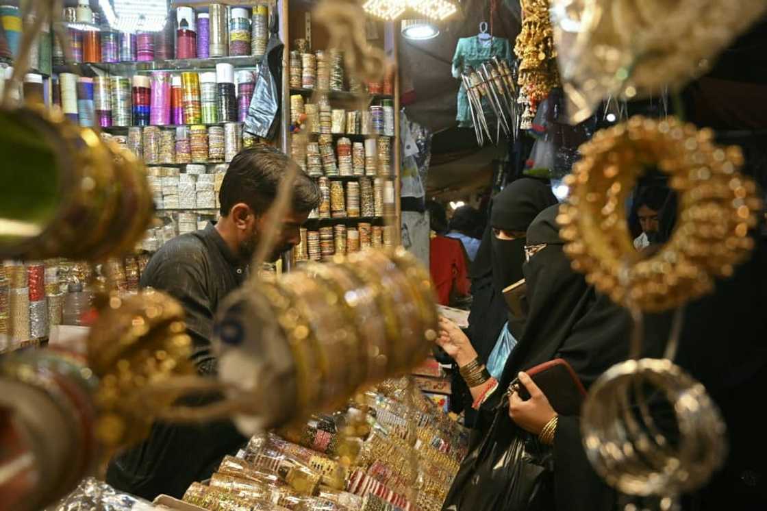 Hyderabad is home to the delicate "churi" glass bangle, where a single furnace can produce up to 100 bangles an hour