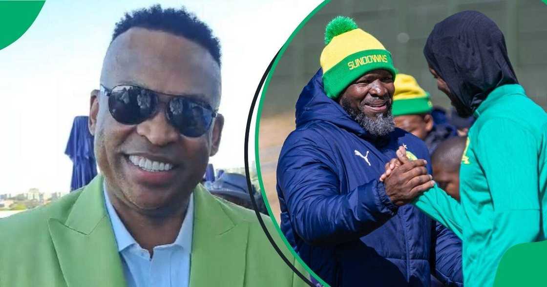 Robert Marawa gave his view about Steve Komphela at Mamelodi Sundowns.