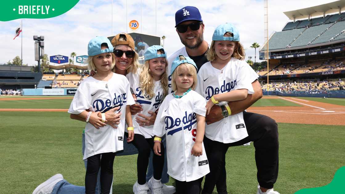 Matthew Stafford's family