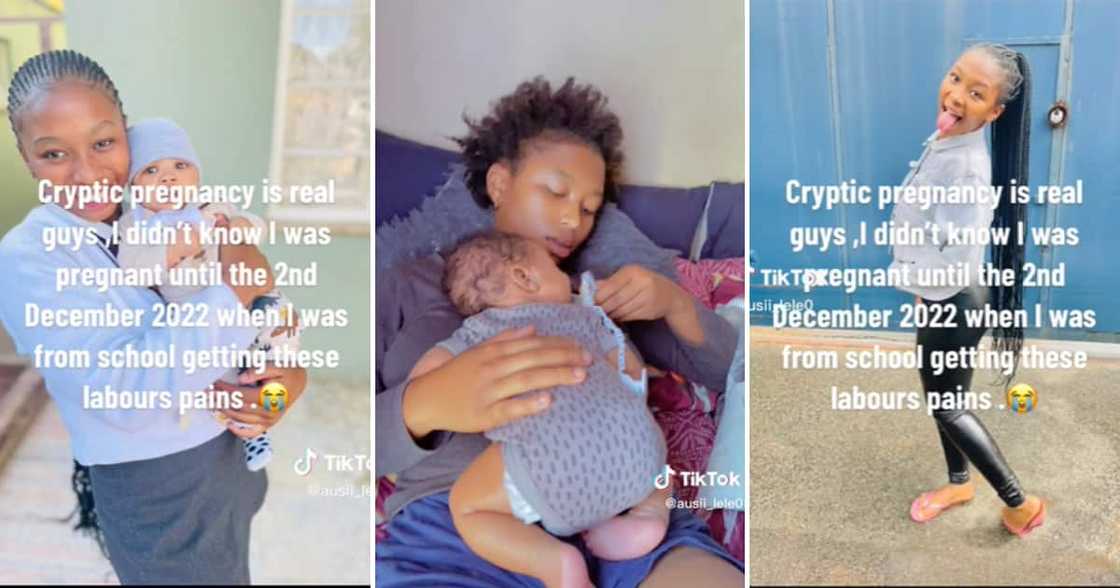 TikTok user @ausii_lele0 shared her incredible story, showing pictures as proof TikTok user @ausii_lele0 shared her incredible story, showing pictures as proof