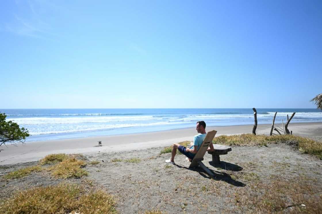 US bitcoiner Corbin Keegan lives in Playa Blanca, El Salvador, where he is waiting for the promised construction of a city financed by crypto bonds US bitcoiner Corbin Keegan lives in Playa Blanca, El Salvador, where he is waiting for the promised construction of a city financed by crypto bonds