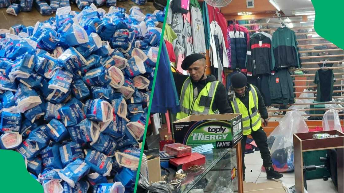 National Counterfeit Goods Unit intercepted R95 million worth of goods and arrested five illegal nationals in under a week. National Counterfeit Goods Unit intercepted R95 million worth of goods and arrested five illegal nationals in under a week.