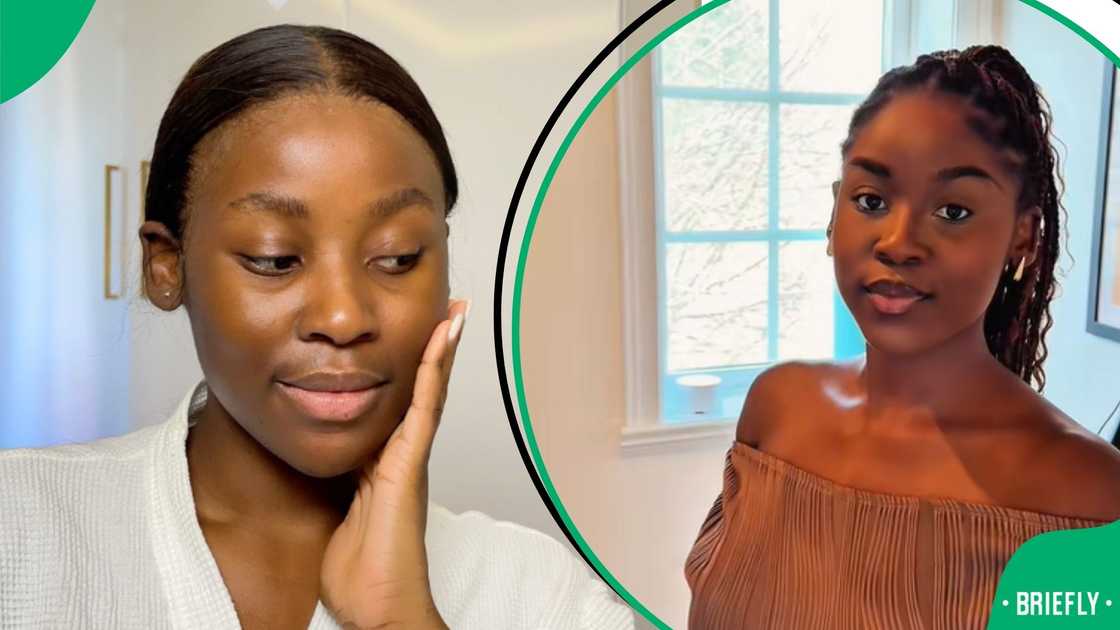 Influencer works at grocery store Influencer works at grocery store