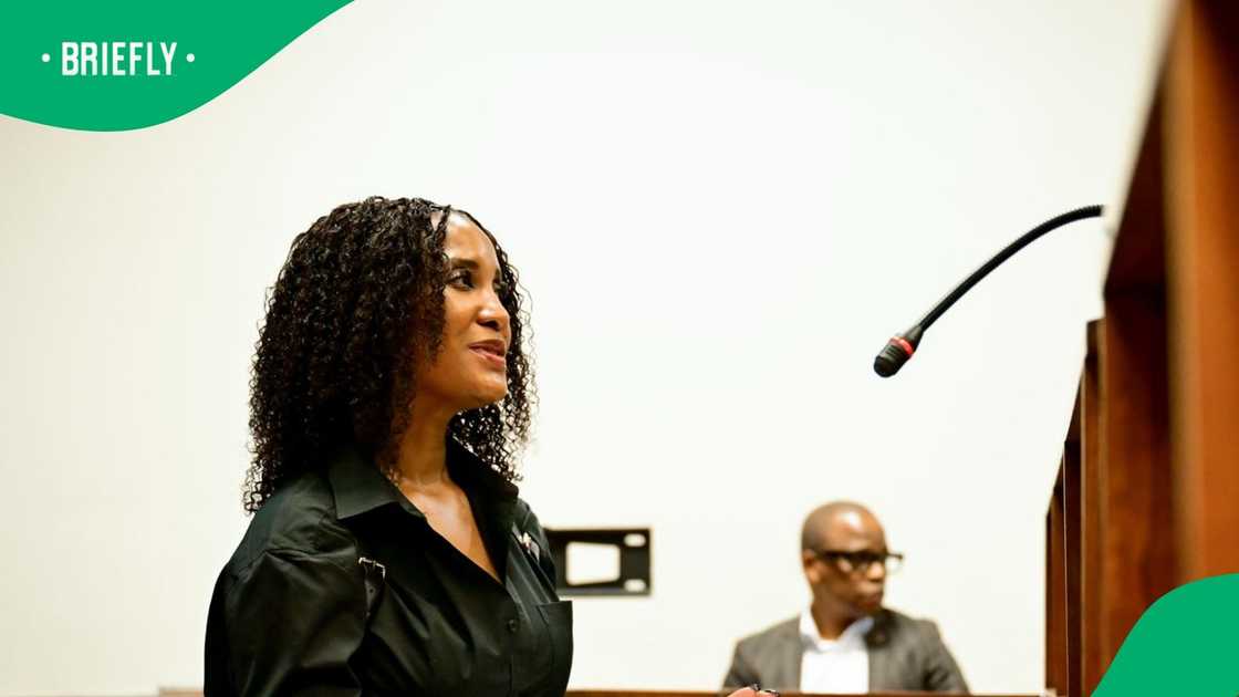 Duduzile Zuma-Sambudla appeared before the Durban High Court on trial for the 2021 July unrest Duduzile Zuma-Sambudla appeared before the Durban High Court on trial for the 2021 July unrest