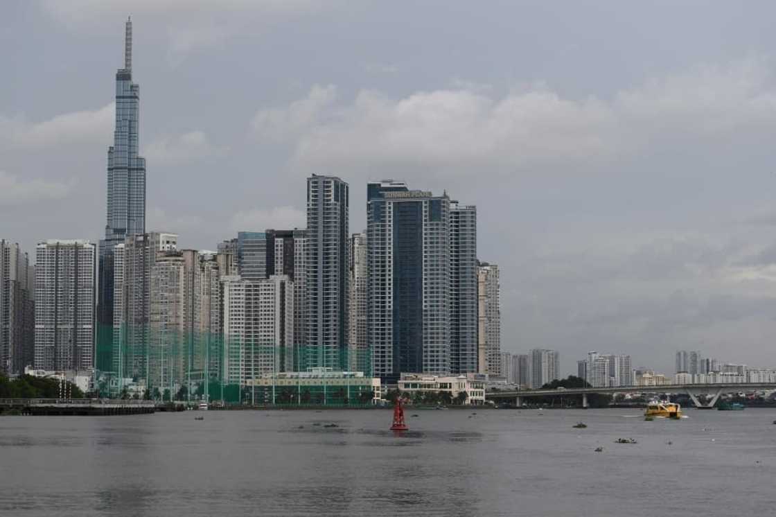 Vietnam's Ho Chi Minh City topped the study's survey of sinking urban centres in South and Southeast Asia Vietnam's Ho Chi Minh City topped the study's survey of sinking urban centres in South and Southeast Asia