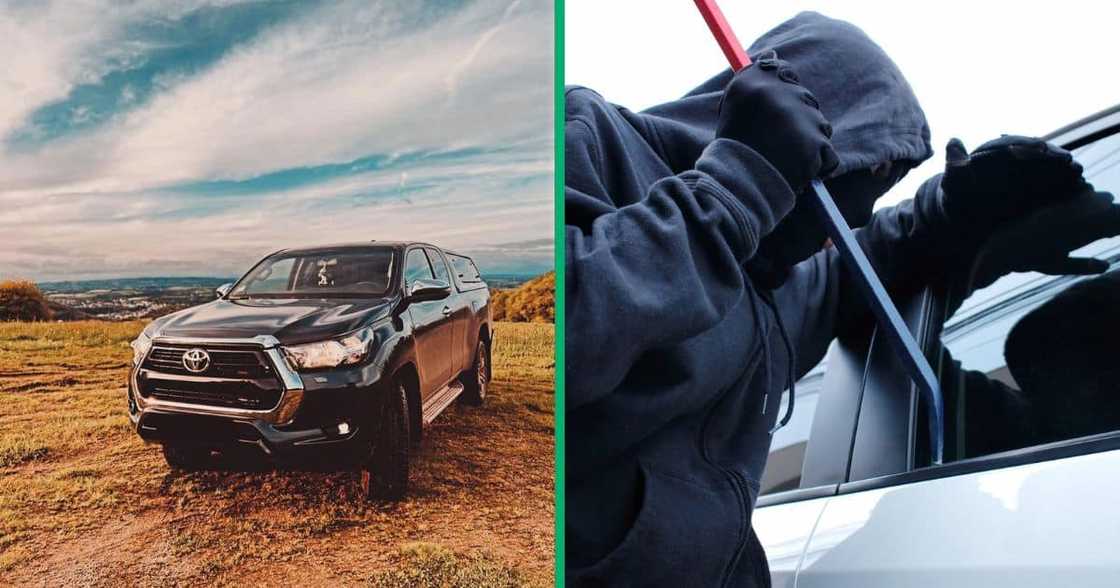 A Toyota Hilux was vehicle in a viral video in under two minute A Toyota Hilux was vehicle in a viral video in under two minute