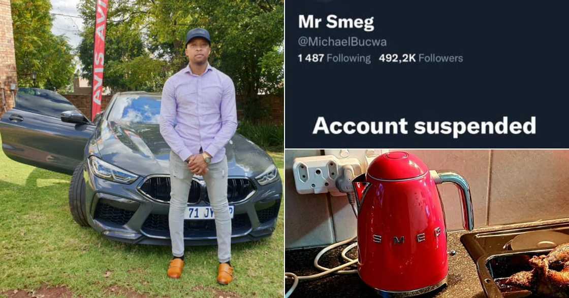 Popular, Social media, Sensation, Mncedi Bucwa, Hot topic, Streets, Twitter, Account, Suspended,
Influencers, Small account, Mr Smeg, Reactions, Mzansi Popular, Social media, Sensation, Mncedi Bucwa, Hot topic, Streets, Twitter, Account, Suspended,
Influencers, Small account, Mr Smeg, Reactions, Mzansi