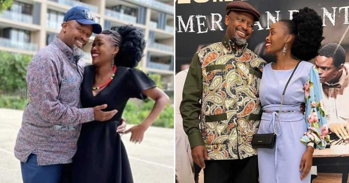 Sello Maake kaNcube and Pearl Maake kaNcube