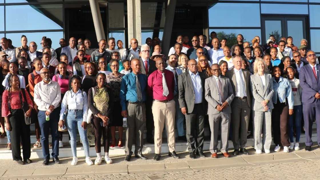 University of Botswana students and lecturers from various faculties. University of Botswana students and lecturers from various faculties.