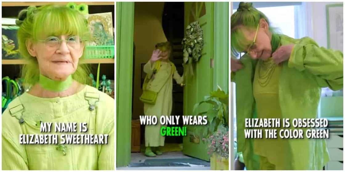 Elizabeth Sweetheart/green lady