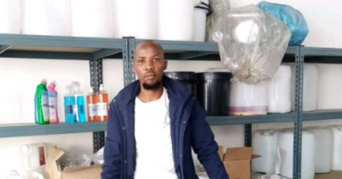 A businessman shares inspirational story, Makwande Gcora, Makwande chemicals, business man was unemployed for three years A businessman shares inspirational story, Makwande Gcora, Makwande chemicals, business man was unemployed for three years