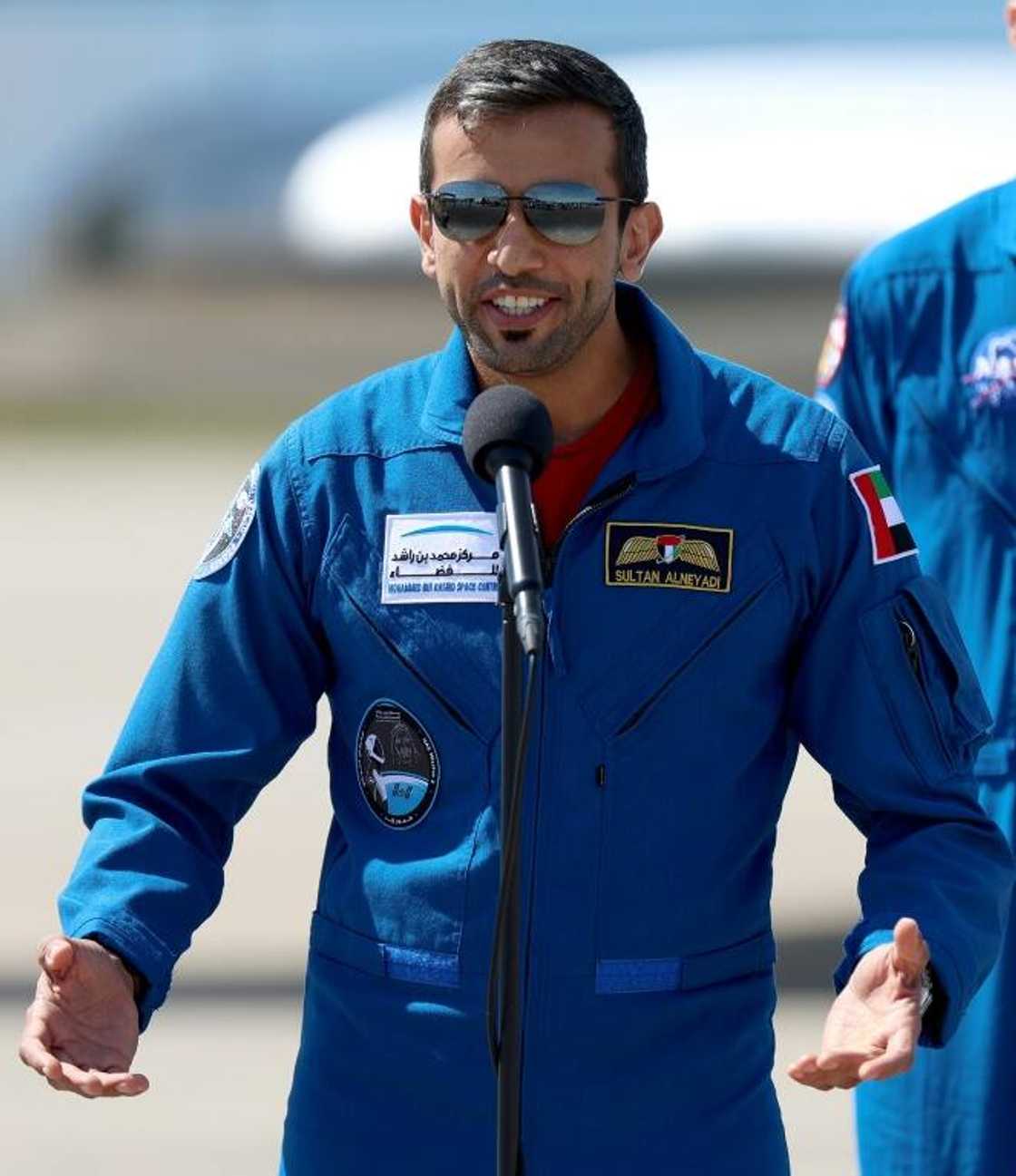 Emirati astronaut Sultan al-Neyadi Emirati astronaut Sultan al-Neyadi
