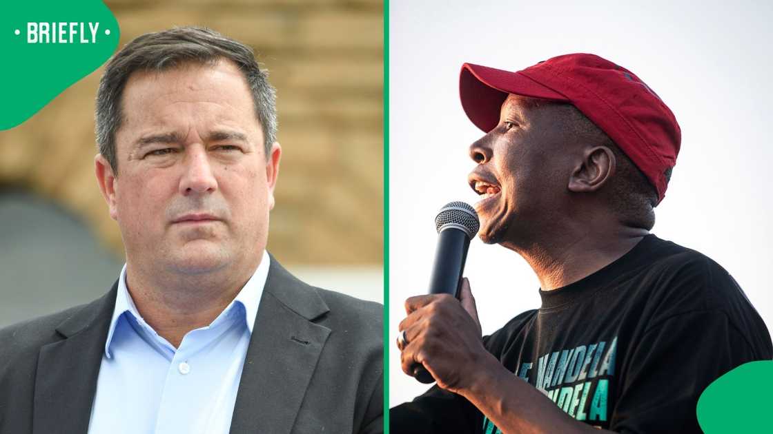 John Steenhuisen shared his thoughts on the verdict against Julius Malema