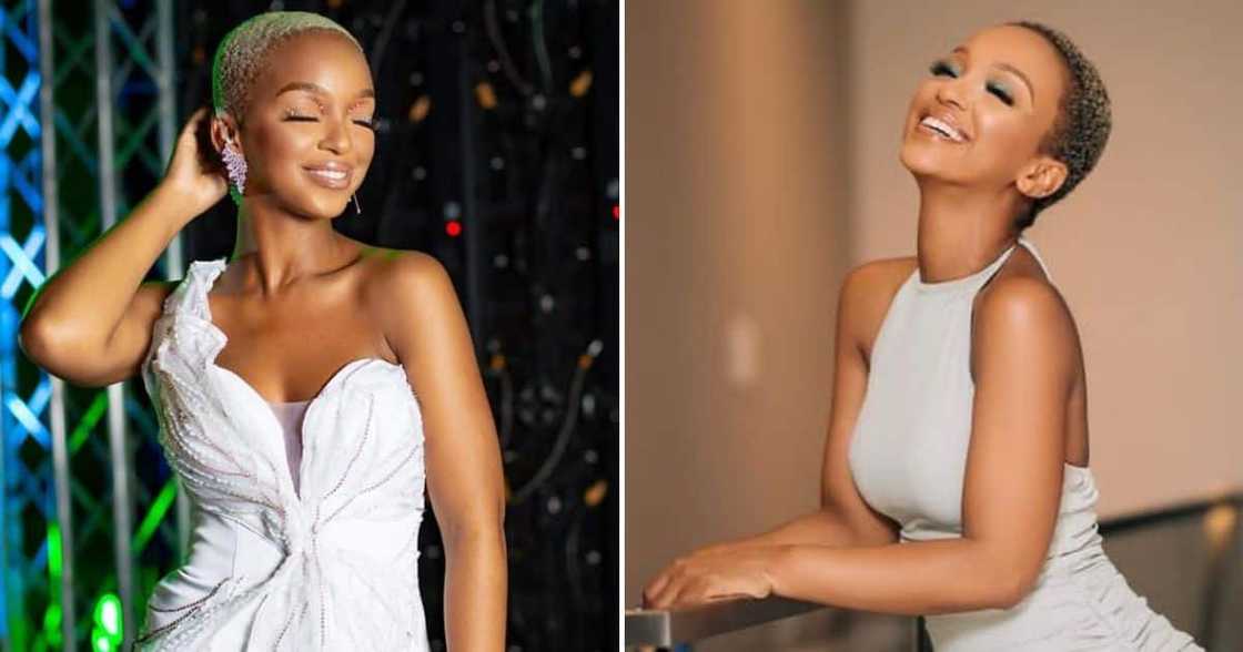 Nandi Madida celebrated her 35th birthday on Instagram.