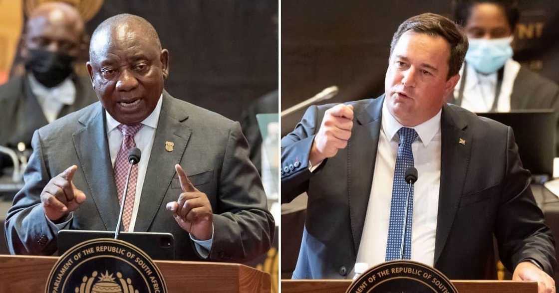 John Steenhuisen, Zandile Gumede, election, Cyril Ramaphosa, ANC, DA John Steenhuisen, Zandile Gumede, election, Cyril Ramaphosa, ANC, DA