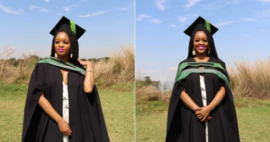 Incredible Lady Bags Master’s Degree, Says Hard Work Paid Off Incredible Lady Bags Master’s Degree, Says Hard Work Paid Off