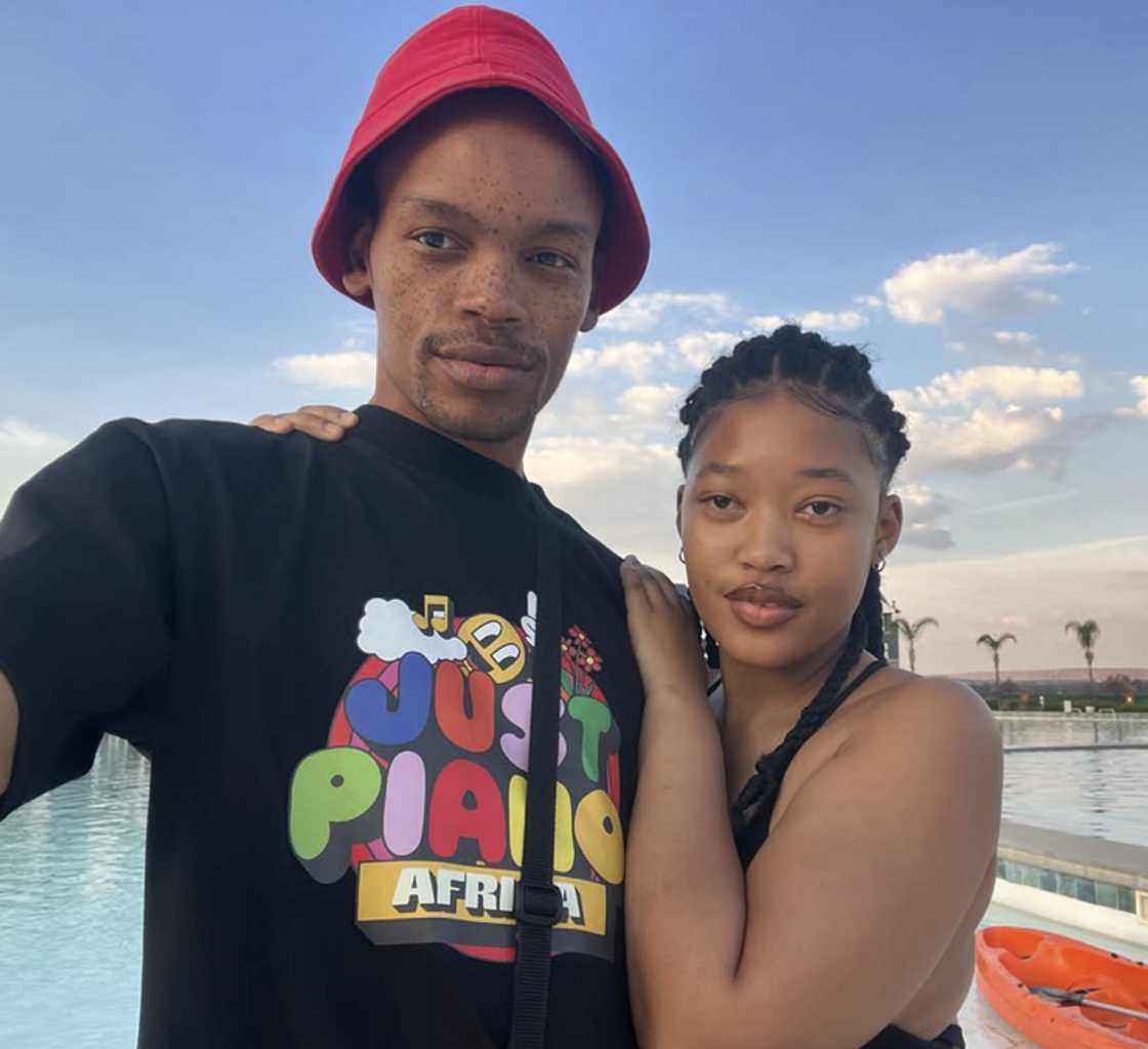 Online users dragged Nota Baloyi's relationship