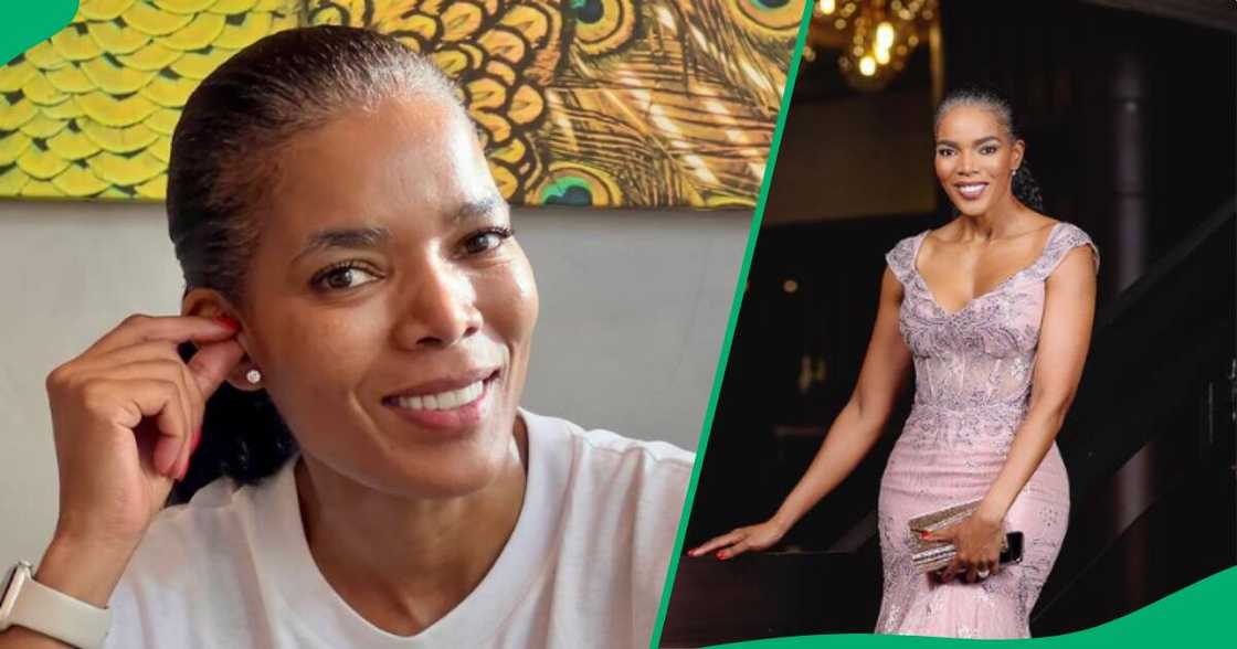 Connie Ferguson remembered her late mother. Connie Ferguson remembered her late mother.
