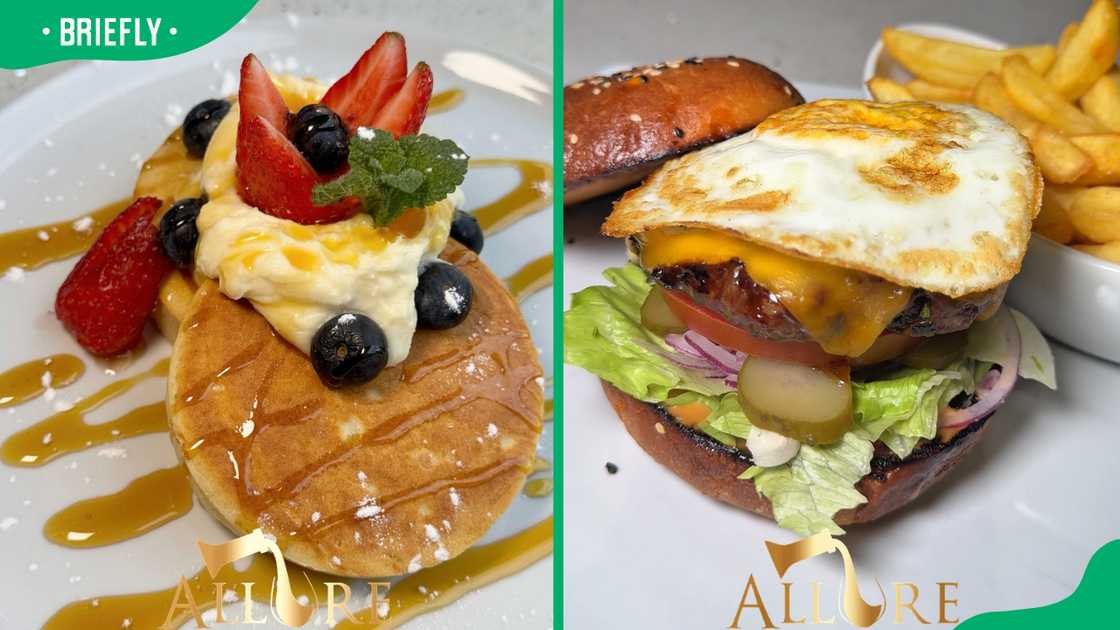 Allure Rooftop Lounge menu