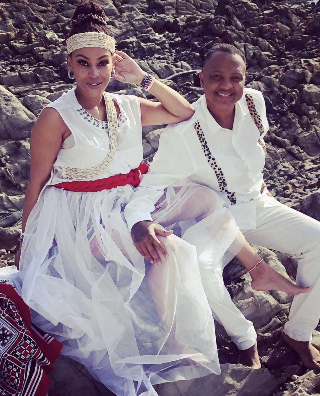 Social media weighed in on Lebo Keswa's latest post about her ex-wife's family